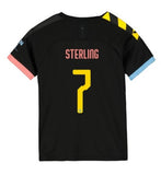 Man City Sterling Youth 19/20 Club Font Away Jersey