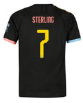 Raheem Sterling Manchester City 19/20 Away Jersey Cup Print