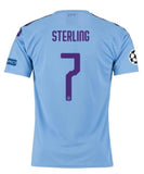 MCFC Sterling UEFA 19/20 Home Jersey