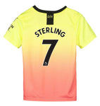 Raheem Sterling Manchester City Youth 19/20 Third Jersey