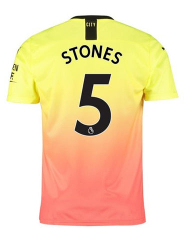 John Stones Manchester City 19/20 Third Jersey