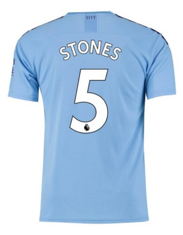 John Stones Manchester City 19/20 Home Jersey