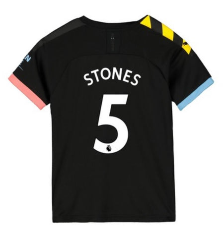 John Stones Manchester City Youth 19/20 Away Jersey