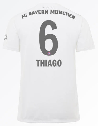 Thiago Alcantara Bayern Munich 19/20 Away Jersey