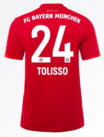 Corentin Tolisso Bayern Munich 19/20 Home Jersey