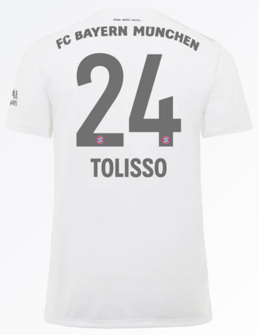 Corentin Tolisso Bayern Munich 19/20 Away Jersey