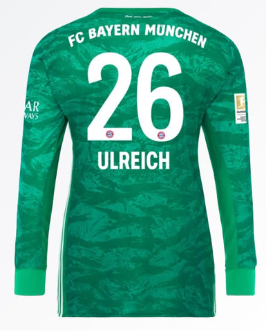 Sven Ulreich Bayern Munich 19/20 Goalkeeper Jersey