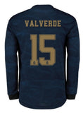 Federico Valverde Real Madrid LS 19/20 Away Jersey