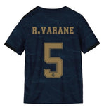 Raphael Varane Real Madrid Kids 19/20 Away Jersey