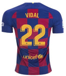 Arturo Vidal Barcelona 19/20 Home Jersey