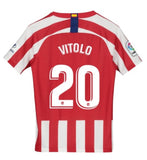 Vitolo Atletico Madrid Kids 19/20 Home Jersey