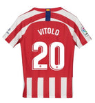Vitolo Atletico Madrid Youth 19/20 Home Jersey