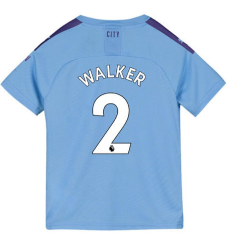 Kyle Walker Manchester City Youth 19/20 Home Jersey
