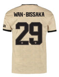 Aaron Wan-Bissaka Manchester United 19/20 Club Font Away Jersey