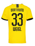 Julian Weigl Borussia Dortmund 19/20 Home Jersey