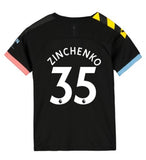 Oleksandr Zinchenko Manchester City Kids 19/20 Away Jersey