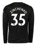 Oleksandr Zinchenko Manchester City LS 19/20 Away Jersey