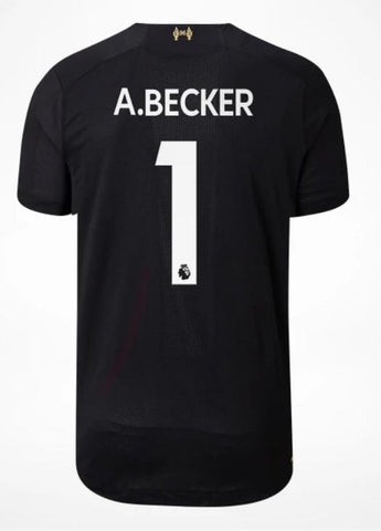 Alisson Becker Liverpool 19/20 Goalkeeper Home Jersey