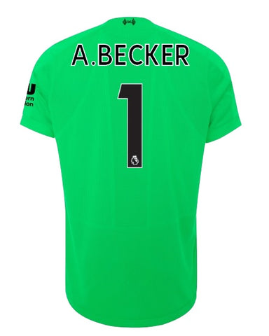 Alisson Becker Goalie Youth 19/20 Away Jersey