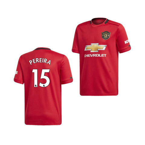 Manchester United Andreas Pereira Youth 19/20 Home Jersey
