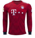 Lewandowski Bayern Munich Long Sleeve Home Jersey