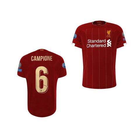 Liverpool Campione Youth 19/20 European Jersey