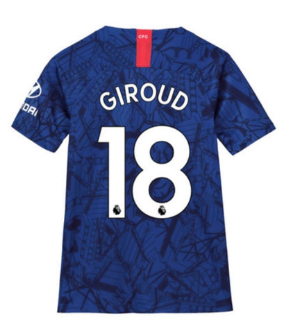 Giroud Chelsea 19/20 Youth Home Jersey