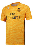 Real Madrid Custom 19/20 Goalkeeper Home Jersey