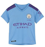 Manchester City Custom Youth 19/20 Home Jersey