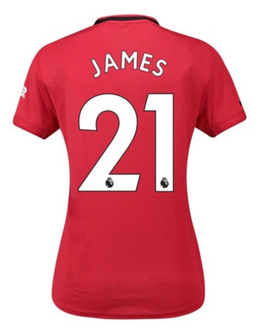 Daniel James Manchester United 19/20 Women's Home Jersey