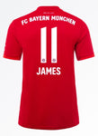 James Rodriguez Bayern Munich Home Jersey 19/20