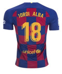 Jordi Alba Barcelona 19/20 Home Jersey