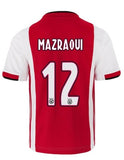 Noussair Mazraoui Ajax Youth 19/20 Home Jersey