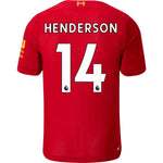 Jordan Henderson Liverpool Home Jersey 19/20