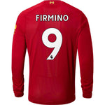 Roberto Firmino Liverpool 19/20 Long Sleeves Home Jersey