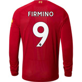 Firmino Liverpool 19/20 Long Sleeves Home Jersey