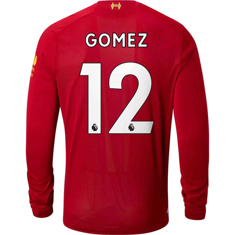 Joe Gomez Liverpool 19/20 Long Sleeve Home Jersey