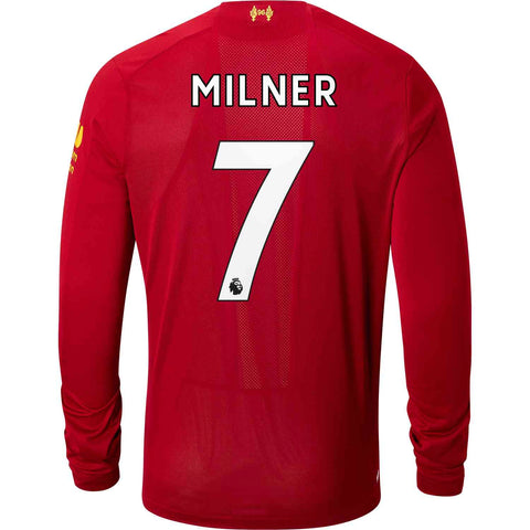 James Milner Liverpool 19/20 Home Long Sleeves Jersey