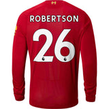 Robertson Liverpool 19/20 Long Sleeve Home Jersey
