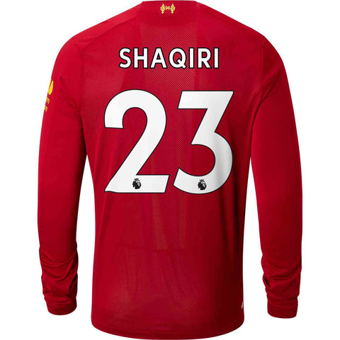 Xherdan Shaqiri Liverpool 19/20 Long Sleeve Home Jersey
