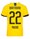 Pulisic BVB 19/20 Home Jersey