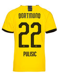 Christian Pulisic Borussia Dortmund 19/20 Home Jersey