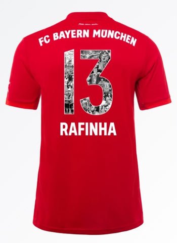 Rafinha Bayern Munich 19/20 Home Special Font Jersey