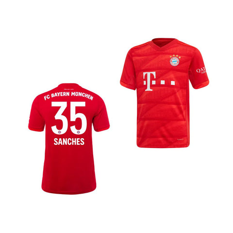 Renato Sanches Bayern Munich Youth 19/20 Home Jersey