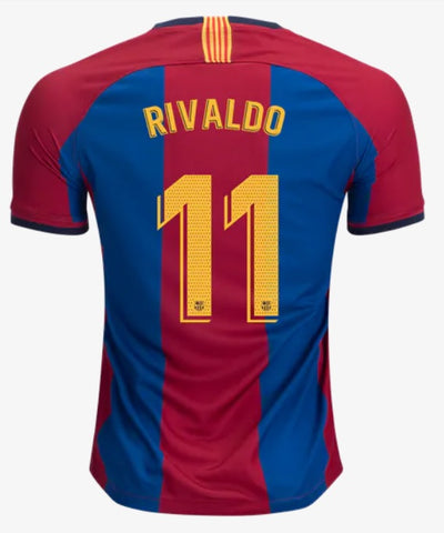 Rivaldo Barcelona El Clasico Jersey 2019