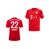 Serge Gnabry Bayern Munich Kids 19/20 Home Jersey