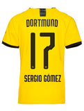 Sergio Gomez Borussia Dortmund 19/20 Home Jersey
