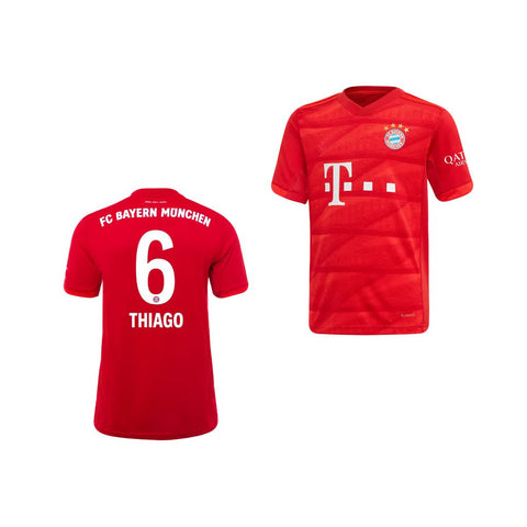Thiago Bayern Munich Youth 19/20 Home Jersey