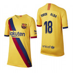 Jordi Alba Barcelona Kids 19/20 Away Jersey